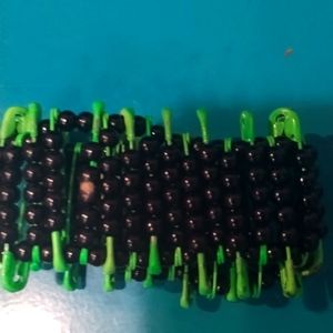 Safety pin retro 90s bracelet